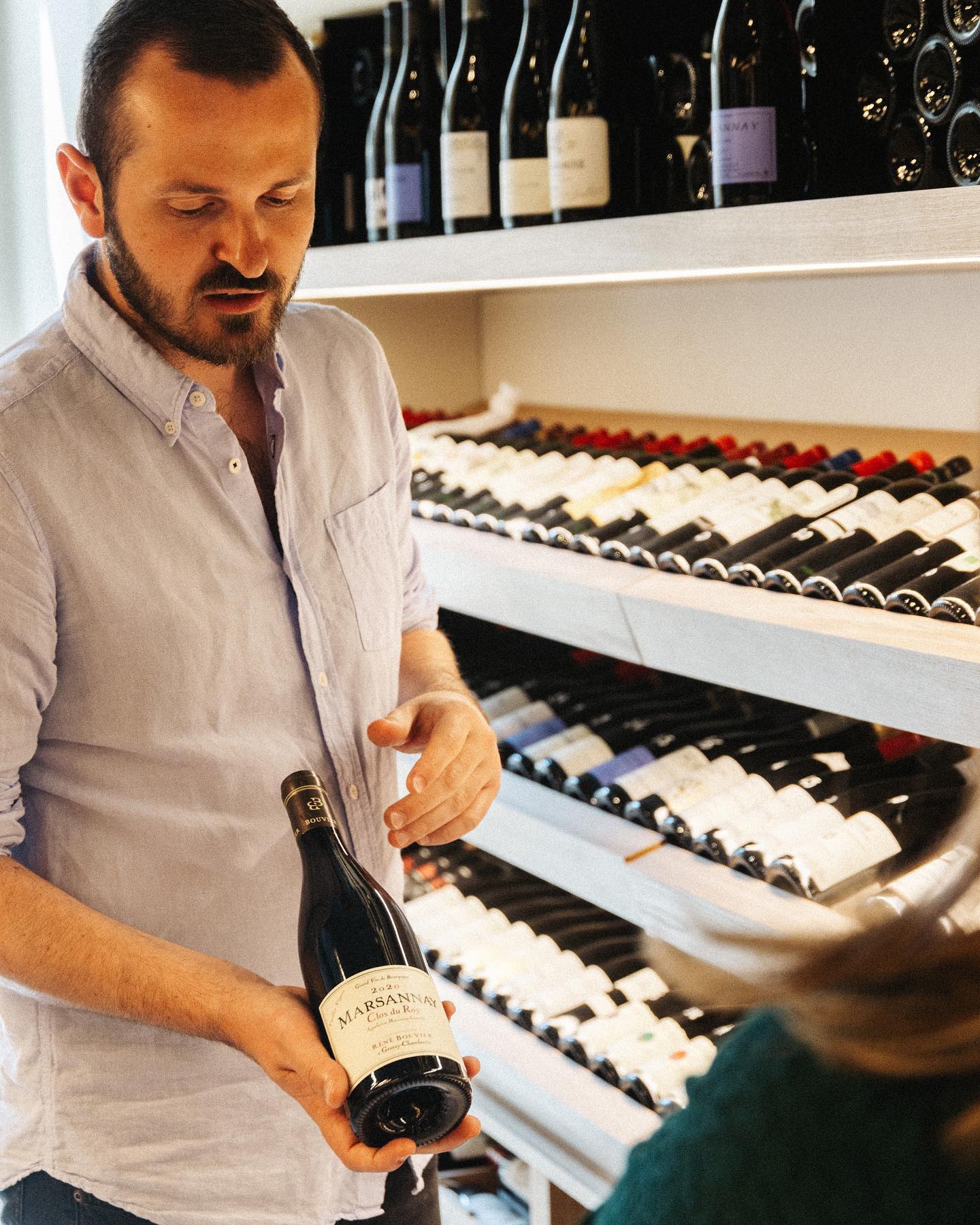 Francois, collaborateur au cellier des Lices